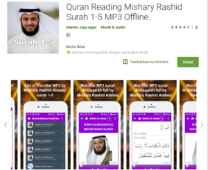 Quran Reading Mishary Rashid MP3 Offline